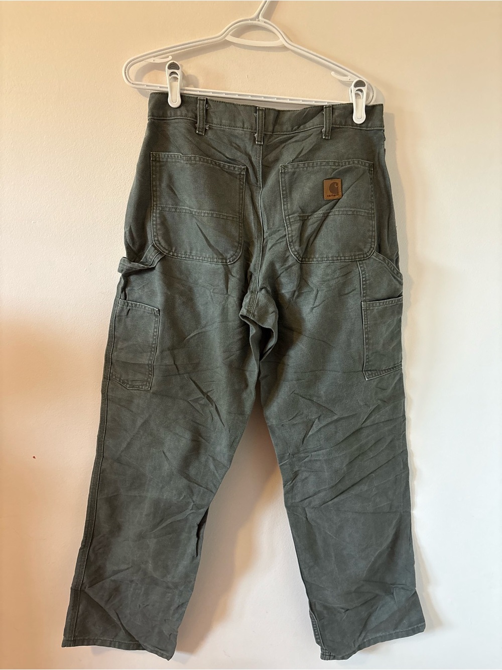 Carhartt Men's Washed Duck Loose Fit Dungaree 33X34